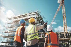 A group of construction workers. Take charge of your future with help from a Burlington construction accident lawyer.