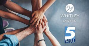 Whitley Law Firm community cares partnership with WRAL