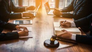 Lawyer Currently Having Meeting